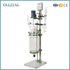 Lab Desktop Jacketed Glass Reactor