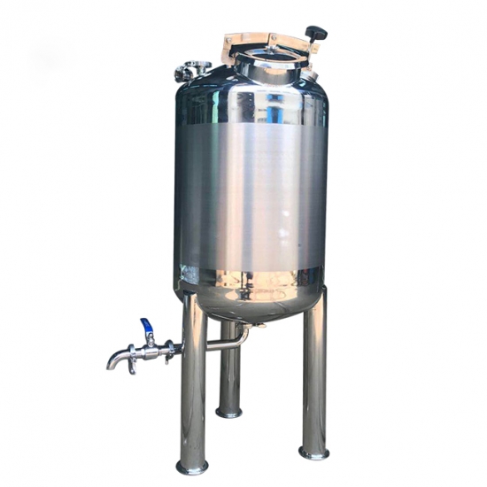 Stainless Steal Heat Viscous Fluid Vaccum Turbine Mixing Tank with Agitator
