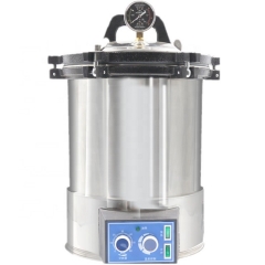 Portable vertical infrared Autoclave