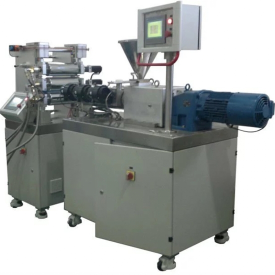 Lab Cast Film Machine with Calendering Tester