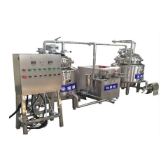 Scale Strawberry Flavored Yogurt Production Line Yogurt Making Machines