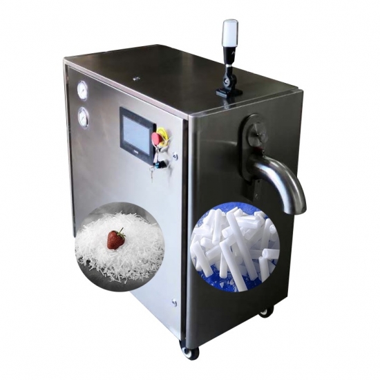 50kg/h Dry Ice Pelletizer Machine 3mm 16mm