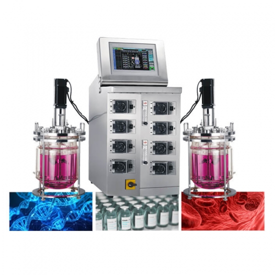 Microbiology mycelium fermenter bioreactor