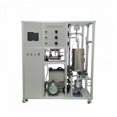 High-efficiency biomass pyrolysis fixed-bed catalytic reaction device