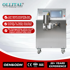 Ollital Nanometer-scale high-pressure homogenizer