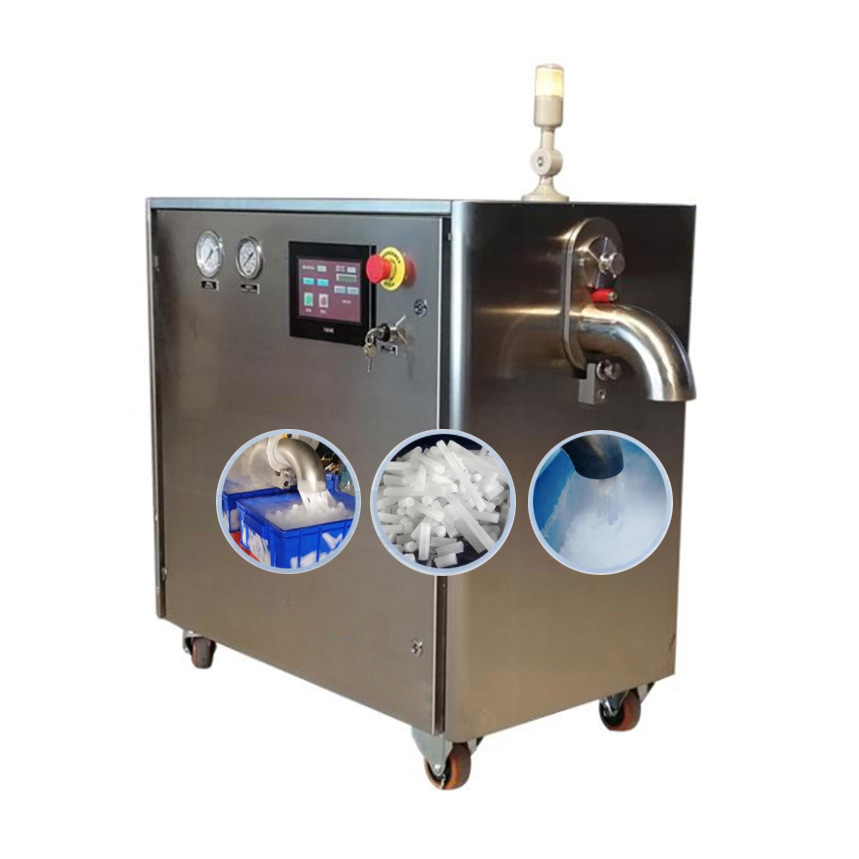 Delivery dry ice pellet machine to Nigeria