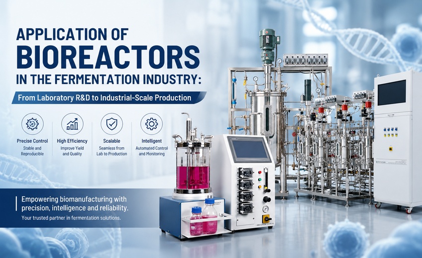 Application of Bioreactors in the Fermentation Industry: From Laboratory R&D to Industrial-Scale Production
