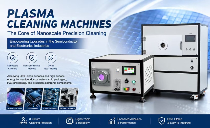 The Core of Nanoscale Precision Cleaning: How Plasma Cleaning Machines Empower Upgrades in the Semiconductor and Electronics Industries