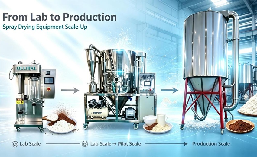 I Have a Liquid Formulation: Lab-Scale vs Industrial Spray Dryer — Where Should You Begin?