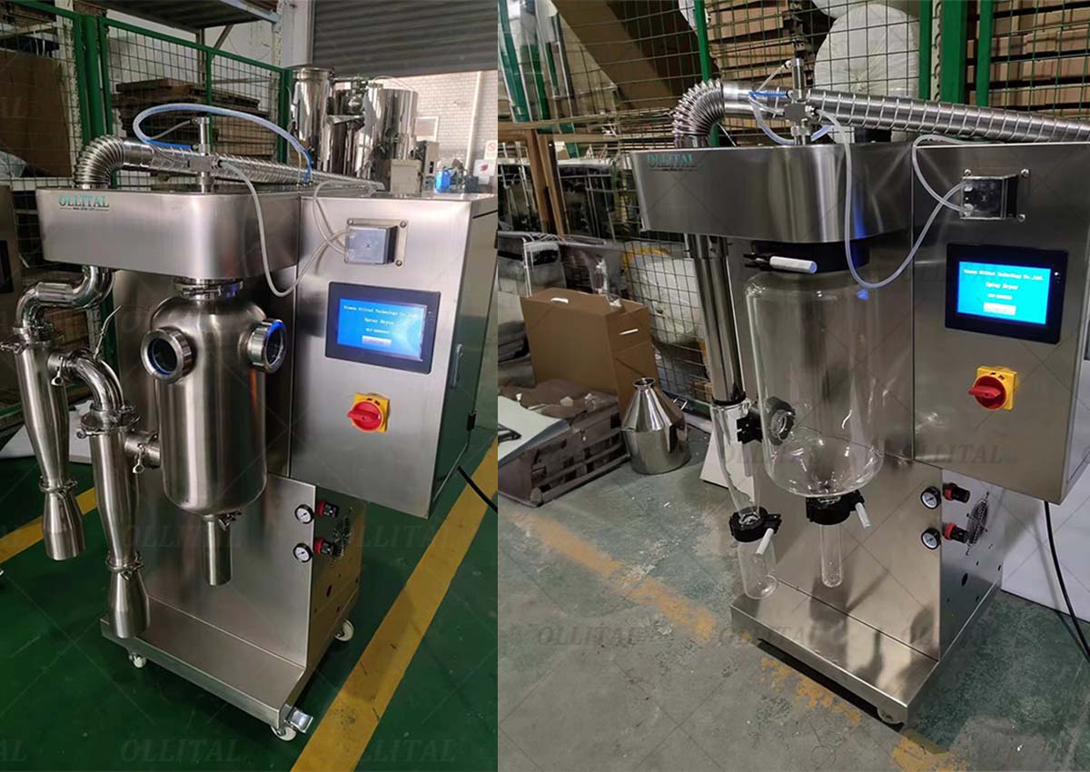 New breakthrough in juice drying: OLLITAL brand spray dryer makes natural flavor last longer