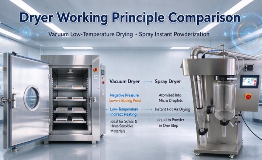Vacuum Dryer vs Spray Dryer: What’s the Difference?