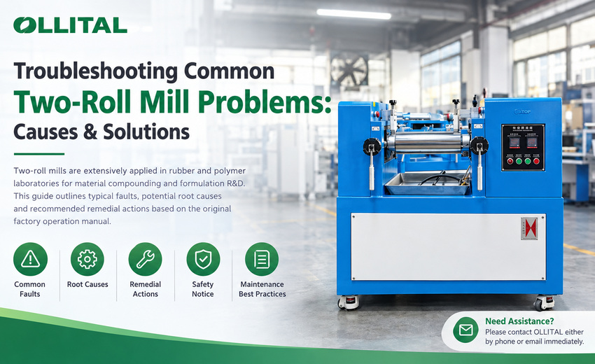 Troubleshooting Common Two-Roll Mill Problems: Causes and Solutions